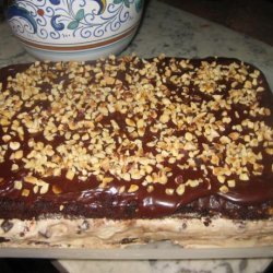 Chocolate Coffee Ice Cream Cake recipe