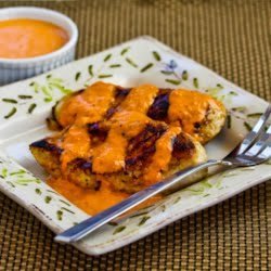 Chicken With Roasted Red Pepper Sauce recipe