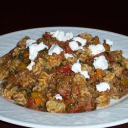 American Goulash With Peppers recipe