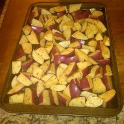 Mega Easy, Monster Delicious Roasted Red Potatoes recipe