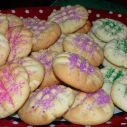 Creamy Christmas Butter Cookies recipe