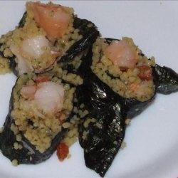 Lobster and Cous Cous Sushi recipe