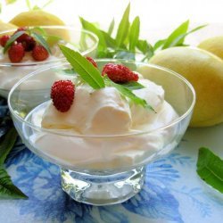Lemon Verbena Syllabub for Lazy Summer Days or Dinner Parties! recipe