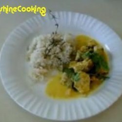 Solar Cooked Chicken Yummy Curry recipe
