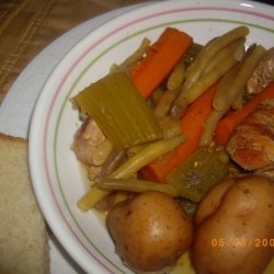 Chicken Pot Au Feu recipe