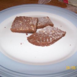 Chocolate Shortbread Squares recipe
