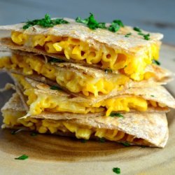 Mac and Cheese Quesadillas recipe