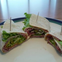 Gluten-Free Rolled Ham Sandwiches recipe