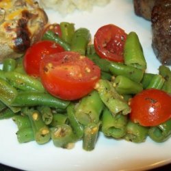Green Beans With Tomatoes Salad recipe