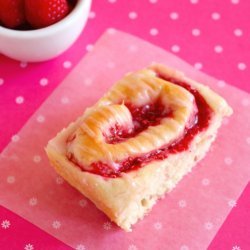 Raspberry Pinwheels recipe