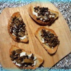 Toasted Mushroom Bread recipe