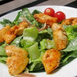 Easy Cajun Chicken Caesar Salad recipe