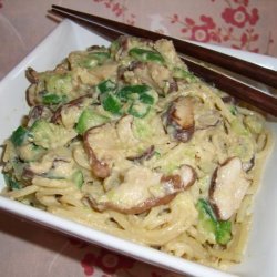 Ginger Shiitake Noodles recipe