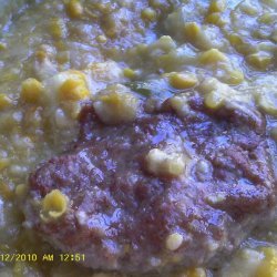 Scalloped Corn and Sausage  Casserole recipe