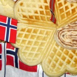 Yummy Norwegian Waffles recipe