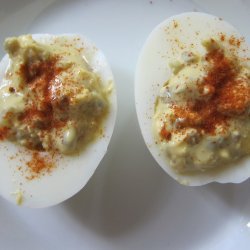 Savory Deviled Eggs recipe