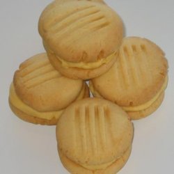 Vanilla Custard Kisses Cookies recipe