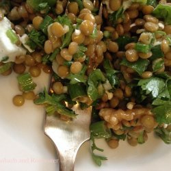 Lentil Feta Salad recipe