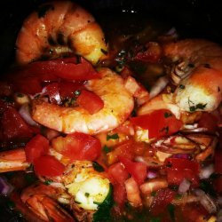 Ecuadorian Shrimp Cebiche recipe