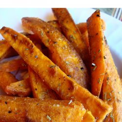 Oven Baked Sweet Potato Fries recipe