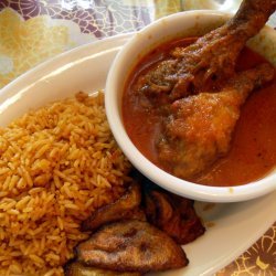 Nigerian Jollof Rice & Chicken recipe