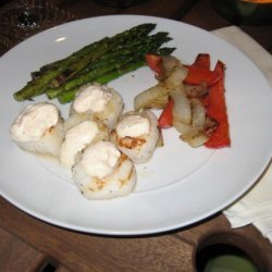 Scallops With Lime Mayonnaise recipe