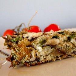Easy Spinach and Mushroom Tart (Side Dish) recipe