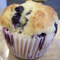 Blueberry Sour Cream Muffins recipe