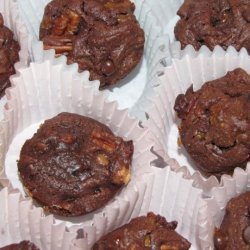Fudge-Topped Triple Chocolate Brownies recipe