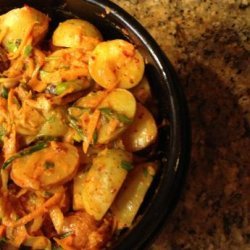 Kimchi Potato Salad recipe