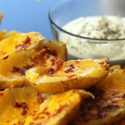 Cheesy Potato Skins recipe