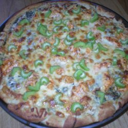 Buffalo Chicken Pizza #RSC recipe
