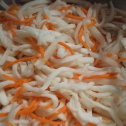 Diakon Radish & Carrot Salad recipe