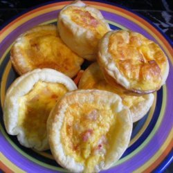 Mini Egg & Bacon Pies recipe
