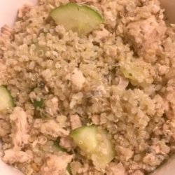 Salmon and Basil Quinoa Salad recipe