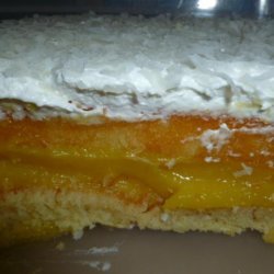 Coconut Cake With Fluffy Icing recipe