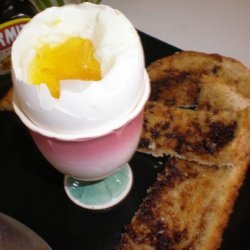 Soft Boiled Egg W/Marmite Soldiers recipe