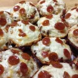 Pepperoni Pizza Muffins recipe
