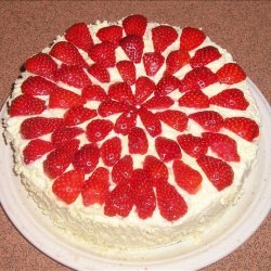 Strawberry and Cream Cake recipe