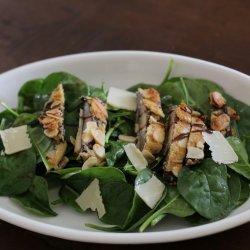 Mushroom Spinach Salad recipe