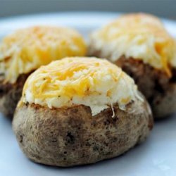 Eggs in Baked Potatoes recipe