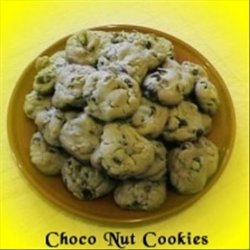 Chocolate Nut Cookies recipe