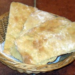 Gram and Fennel Flat Bread recipe