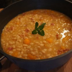 Bean With Bacon Soup recipe