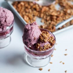 Berry Cashew Ice Cream recipe