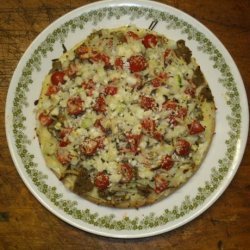 Easy Gyro Pizza recipe