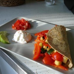 Egg & Veggie Breakfast Tacos recipe