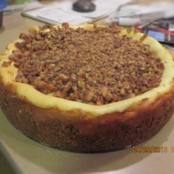 Praline Cheesecake With Hot Fudge Caramel Sauce recipe