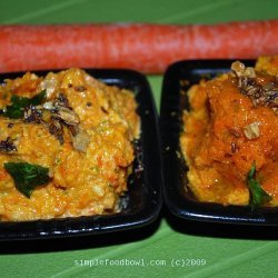 Carrot Pachadi recipe