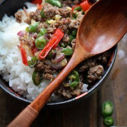 Ground Beef and Rice recipe